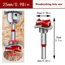 Adjustable Carpenter Auger Bit, Drill Hole Opener For Wood, Boards, Doors, Drilling With Electric Drill - Orange - View 12