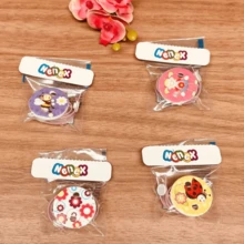 Kit 4 Nenex Silicone Pacifier Clips For Baby Button