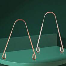 100% Pure Copper Tongue Scraper Hygiene Oral Health Sanitizer - Premium Model - 彩色 - 查看 2