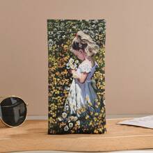 Hộp đựng kính mắt in tranh sơn dầu cổ điển, thời trang đa năng, túi đựng kính râm nữ, quà tặng nhỏ, quà tặng cho bạn thân, túi đựng kính râm, túi đựng son môi, túi đựng mỹ phẩm - A - Xem 6