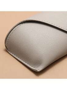 1pc Glasses Storage Bag, PU Waterproof Buckle Eye Storage Box, Gender Reveal Party, Perfect For Birthdays, Weddings, Parties, The Perfect Gift For Colleagues, Friends, And Family, Back To School - Multicolor - View 10