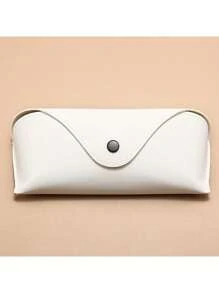 1pc Glasses Storage Bag, PU Waterproof Buckle Eye Storage Box, Gender Reveal Party, Perfect For Birthdays, Weddings, Parties, The Perfect Gift For Colleagues, Friends, And Family, Back To School - Multicolor - View 7