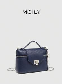 2025 New Animal Print Ostrich Pattern Portable Shoulder Crossbody Bucket Bag Small Square Bag, Celebrity Same Style