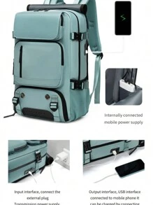 Large Multifunctional Viral Backpack Travel Bag Waterproof Nylon Boarding Bag 30L
