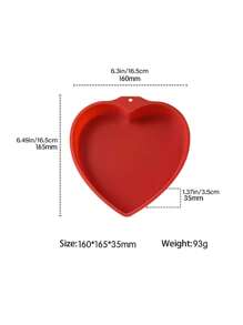 1 件未切割心形圆形蛋糕模具，适用于烘焙芝士蛋糕、千层蛋糕、彩虹蛋糕、海绵蛋糕、裸蛋糕和其他糕点，非常适合生日派对、周年纪念日、情人节情人节情人节装饰情人节情人节情人节情人节礼物 - 彩色 - 查看 28