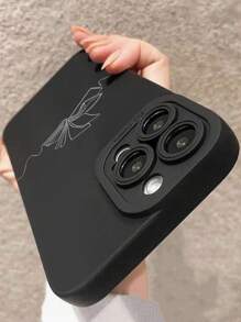 1 件装 书本图案黑瞳 全身防震手机壳 兼容 iPhone