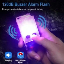 1pc Fluorescent Mini Keychain Light With Side Light Strong Flashlight Rechargeable Multifunctional Work Light For Outdoor Camping Home Emergency Lighting - Multicolor - View 7