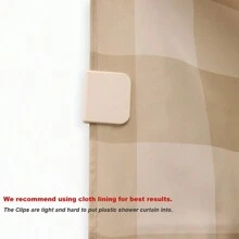 2 piezas Clips sujetacortinas Decoración del hogar y del baño Decoración de otoño Accesorios de baño Vuelta al colegio