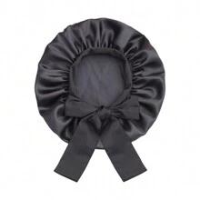 ZTZI 1件装高级缎面睡帽 - 超柔软透气,提升睡眠舒适度 - 双层衬里,系带牢固 - 完美适用于女士自然卷发,万圣节发型睡帽 - 多色 - 查看 19