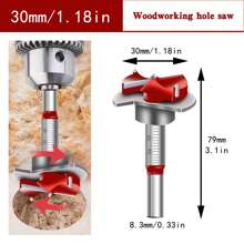 Adjustable Carpenter Auger Bit, Drill Hole Opener For Wood, Boards, Doors, Drilling With Electric Drill - Orange - View 13