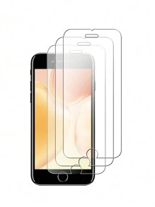 3pcs Tempered Glass Screen Protector, High Definition, Waterproof, Durable, Unbreakable Edges, Compatible With Apple IPhone7/8/X/XS/11/12/13/14/15 Pro Max/16 Pro Max/16 Plus/16/16e/17/17 Air/17 Pro/17 Pro Max - Clear - View 15
