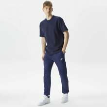 Nike Mens Open Hem Joggers Trackpants Sports Running Jogging Sweat Bottoms - Navy Blue - View 4