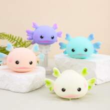 Stretchable And Squeezable Axolotl Toys - Cute Fish Stress - Relieving Soft Animal Toys - Birthday, Easter, Office Gifts