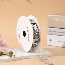 1 pieza Cinta de hilo con forma de corazón bilateral de colores de Día de San Valentín, accesorios para el cabello, decoración de regalos, materiales de embalaje decorativo - Multicolor - Ver 7