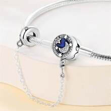 Elegante Stern- und Mond-Quasten-Schlangenkette, geeignet für DIY Armbänder, Mode-Schmuckgeschenk, Geburtstagsgeschenk für Frauen