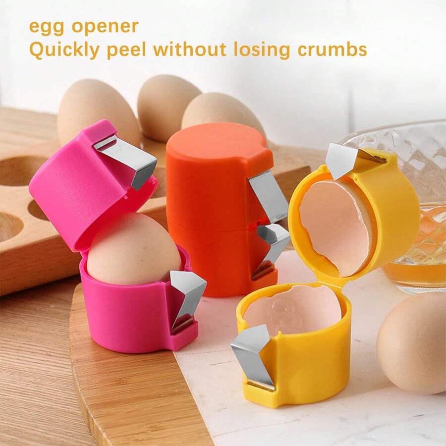Egg Shell Opener, 2025 New Egg Tool For Raw Eggs, Portable Egg Shell