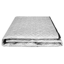 Car Windscreen Cover Front Magnetic Windshield Cover Car Front Window Sunshades Protector Cover With Wing Mirror Cover For Winter Snow Ice Frost Dust Anti-UV For All Seasons (145 X 110 Cm) - Silver - View 10