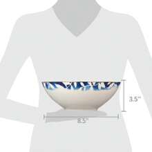 Fuente de porcelana redonda de 64 onzas (1.89 litros) para servir - 1 - Ver 5