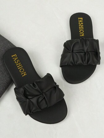 Kids Fashion Outdoor Sandals, Summer Square Toe Flat Shoes, Lace-Up Sandals, New Girls Shoes, Fashionable Beach Slippers