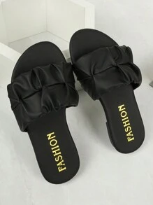 Sandali alla moda per bambini da usare all'aperto, con punta quadrata, scarpe piatte, con cinturino, nuovo stile per ragazze, eleganti ciabatte da spiaggia