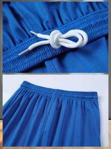 Customizable Brazilian Style Youth Football Set, Suitable For Children Aged 8-12- Personalized Jersey And Shorts Set With Customizable Logo, Numbers, And Text Content - Yellow - View 8