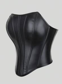 Sexy Bandeau-Spitzen-Korsett-Top