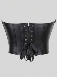 Sexy Bandeau-Spitzen-Korsett-Top