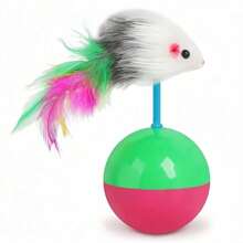 Cat Toy Set, Mouse And Tumbler Toy Stick, Can Provide Exercise And Fun For Cats - Multicolor - View 3