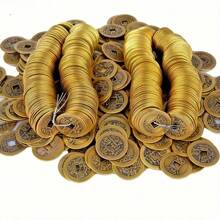 15 piezas Monedas de la Fortuna del Feng Shui chino - Réplicas de metal de antiguos emperadores chinos, diámetro de 2,31 cm, atrayendo riqueza y prosperidad, regalo de cumpleaños, regalo de Navidad, regalo de Año Nuevo