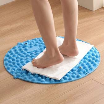 Finger Press Foot Massage Board For Household Use, Small Winter Use, Bamboo Shooting, Stepping On Finger Board, Thick Circular Foot Massage Pad, Back To School Supplies