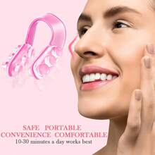 Nose Corrector Clips - Facial 3 Pairs Of Nose Lift Shapers: Invisible, Painless, Training Corrector - Multicolor - View 2