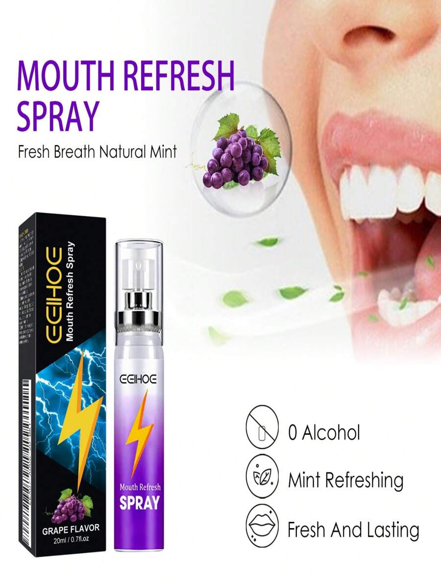 PureSpray Pro™ – Spray Haleine Fraîche Naturel & Longue Durée | DentalPro Smile