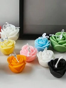 Rose Confession Scented Candles, 3D Rose Flower Candle, Romantic Gift For Valentine's Day, Wedding Anniversary, Candlelight Dinner Decoration, Improve Indoor Atmosphere And Photo Shoot Props,Valentine's Day,Valentines,Valentines Candles Gifts Birthday Graduation