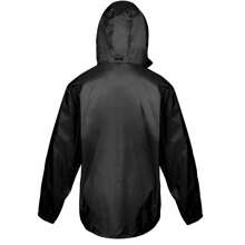 Result Mens Lightweight Packaway Jacket (Black/Orange) - 100% Nylon - Black - View 2