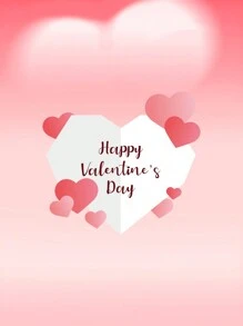 4x4cm Customized Valentine's Day Love Stickers, Wedding Stickers, Heart-Shaped Stickers, Can Print Your Text, Elegant Floral And Botanical Bride Design - Multicolor - View 63