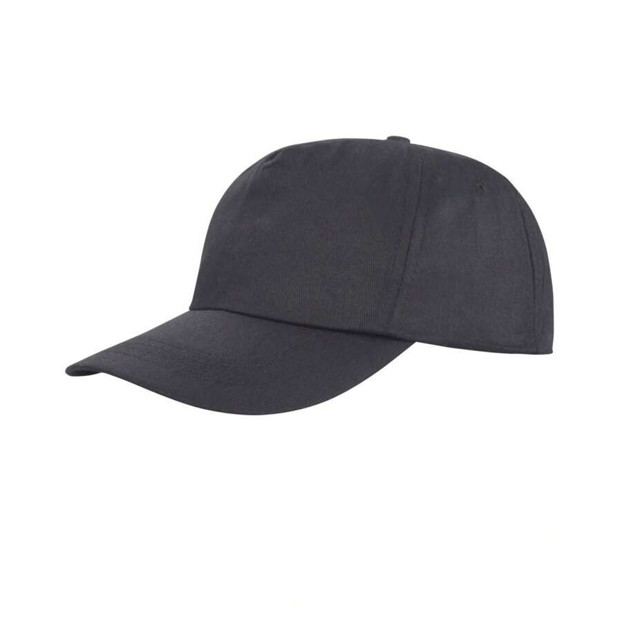 Result Unisex Core Houston 5 Panel Printers Baseball Cap (Black) - 100% Polyester