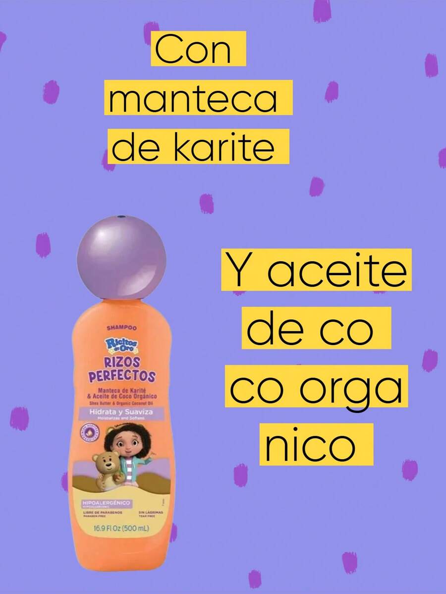 Shampoo para bebe rizos perfectos - Naranja - Ver 1