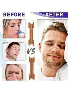 20 PIEZAS/30 PIEZAS/50 PIEZAS Parche nasal anticronquido que ayuda a la respiración, reduce el ronquido, mejora el sueño, facilita la respiración, parche auxiliar de corrección anticronquido, parche para el sueño de alta calidad, facilita la respiración y ayuda a dormir