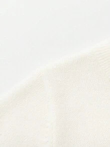 Balabala Girls' Knit Cardigan, 2025 New Year Outfit With Bow Detail