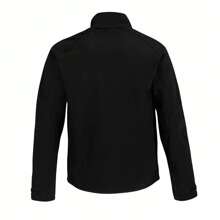 B&C Mens XLite Softs Jacket (Black) - 94% Polyester/6% Elastane - Black - View 2