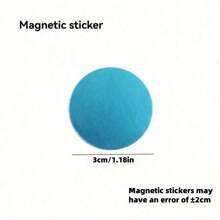 32pcs Modern Metal Magnetic Hook, Suitable For Curtains Set, Easy-To-Install Wall-Mounted Magnetic Buckle, Used For Shower Curtain, Seam Sealing, Wall And Door Stickers. Gifts Birthday Graduation