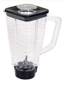 Complete Glass For OSTER Blender With Base, Blades And Lid Plastic Glass - Clear - View 2