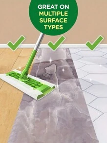 30PCS/60PCS/120PCS Disposable Mop Pads, Easy Cleaning Electrostatic Duster | Wet & Dry Mop Pads | No-Worry Disposable Mop Refill For Home And Office Cleaning