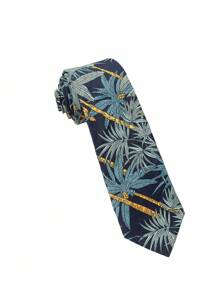 1pc Floral Necktie, Men's Narrow Printed Skinny Tie, Suitable For Daily Wear, Banquet, Wedding, Party - Multicolor - View 21