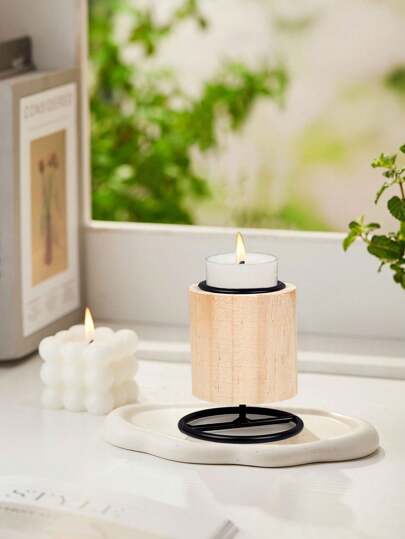 1pc Candlestick Table Center Decoration Wedding Party Wedding Anniversary Home Decoration Candlelight Dinner Decoration