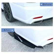 Universal Car Bumper Spats Rear Lip Splitter Canard Diffuser Spoiler