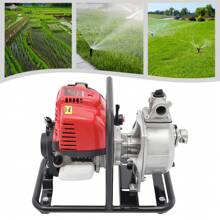 SENDERPICK Gasoline Engine Water Pump, 4-Stroke Gasoline Powered Water Pump, Water Pump - Multicolor - View 7