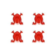 20PCS Hopping Plastic Frog Nostalgia Classic Red Frog Green Frog Yellow Frog Blue Frog Hopping Frog Indoor Hopping Frog - Multicolor - View 14