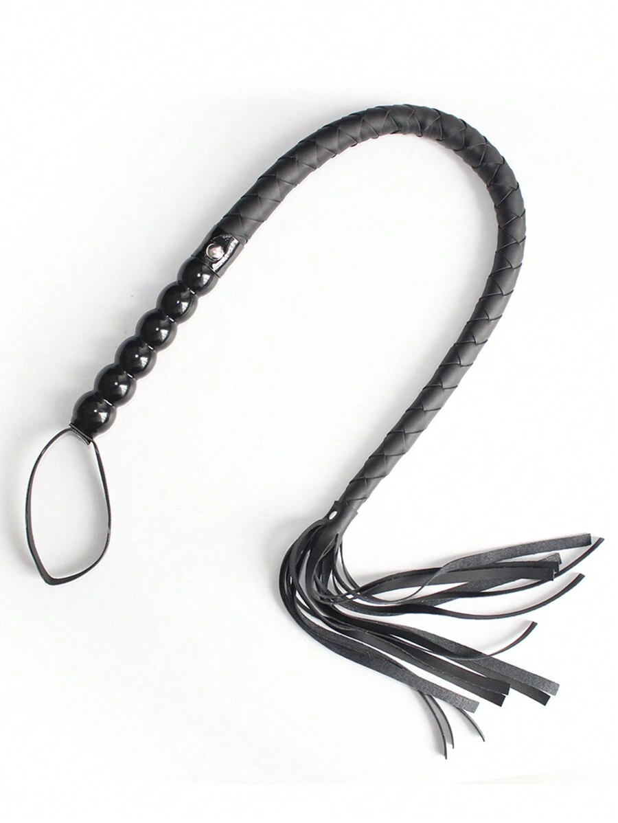 Látigo de caballo profesional de 95 cm - Mango de piel de PU suave, látigo, látigo de serpiente, látigo de entrenamiento, fusta tejida a mano, reutilizable, adecuado para entrenamiento, práctica y juegos al aire libre - Accesorio de equitación duradero, fácil de usar y portátil