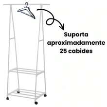 Multipurpose Clothes Rack, Corner Or Triangular, 2 Or 3 Shelves - 顏色隨機 - 查看 9